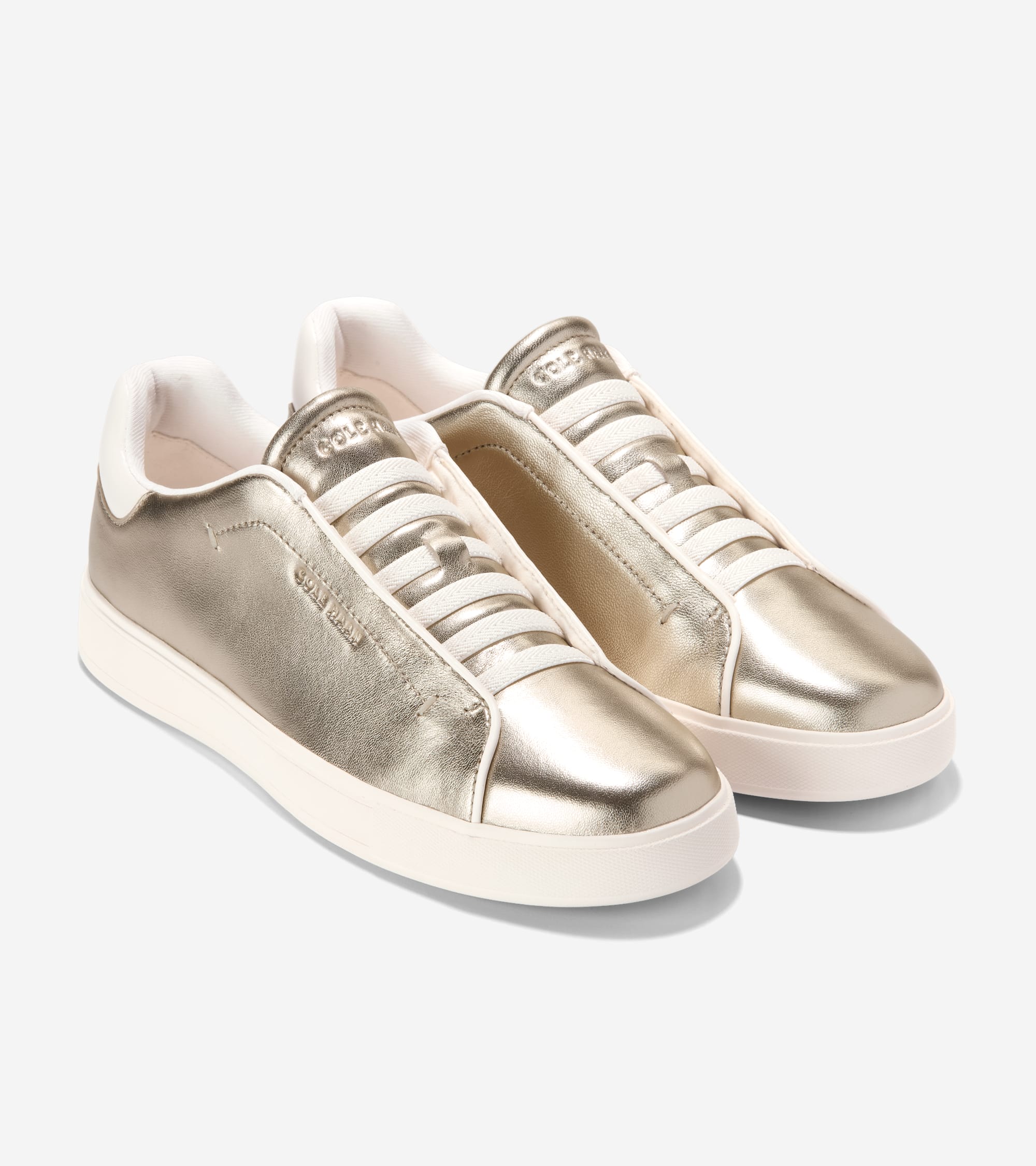W35016:SOFT GOLD METALLIC/IVORY