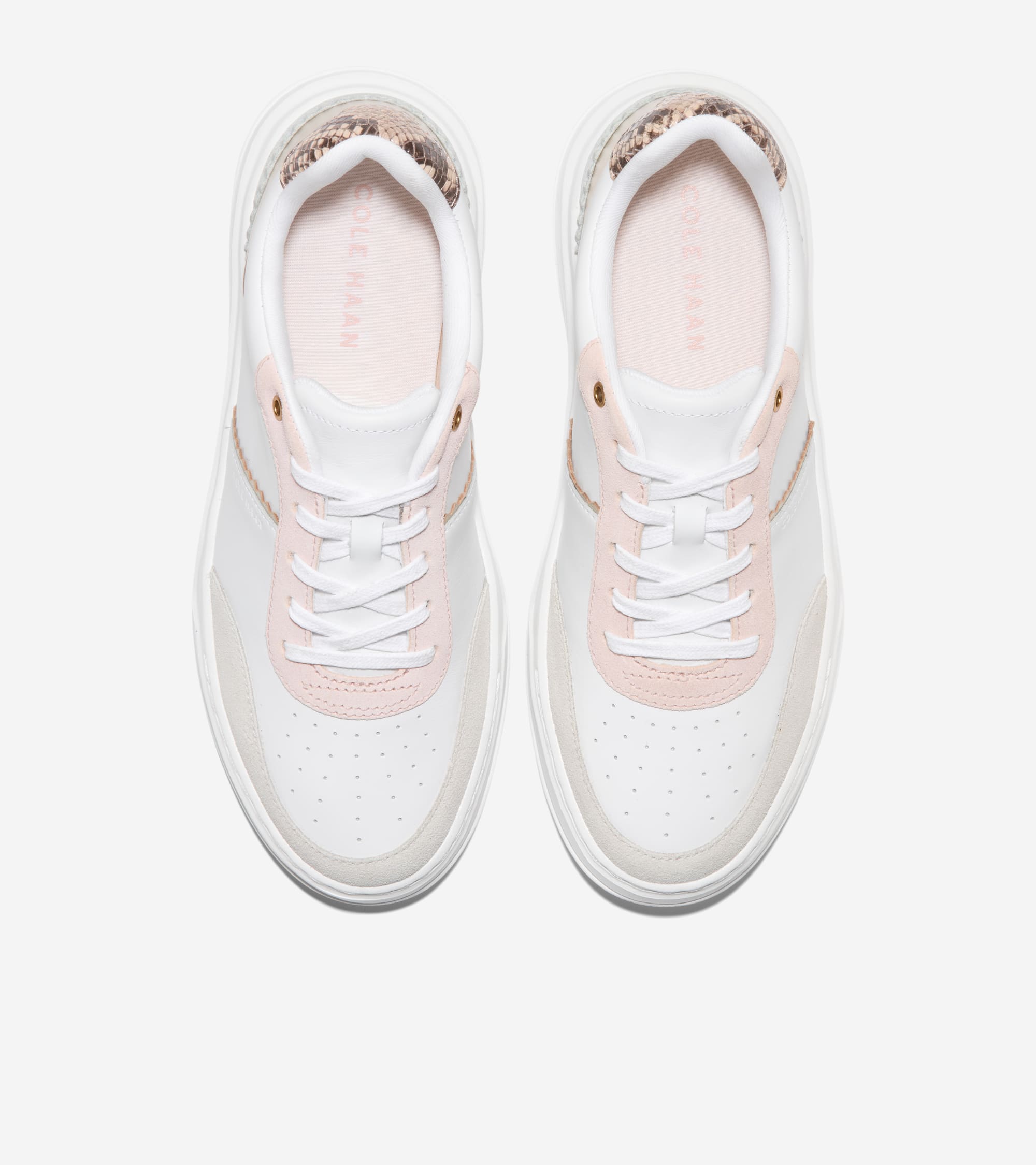 W32400:WHITE/SILVER BIRCH SUEDE/SOFT GOLD/CAMEO ROSE/SNAKE PRINT