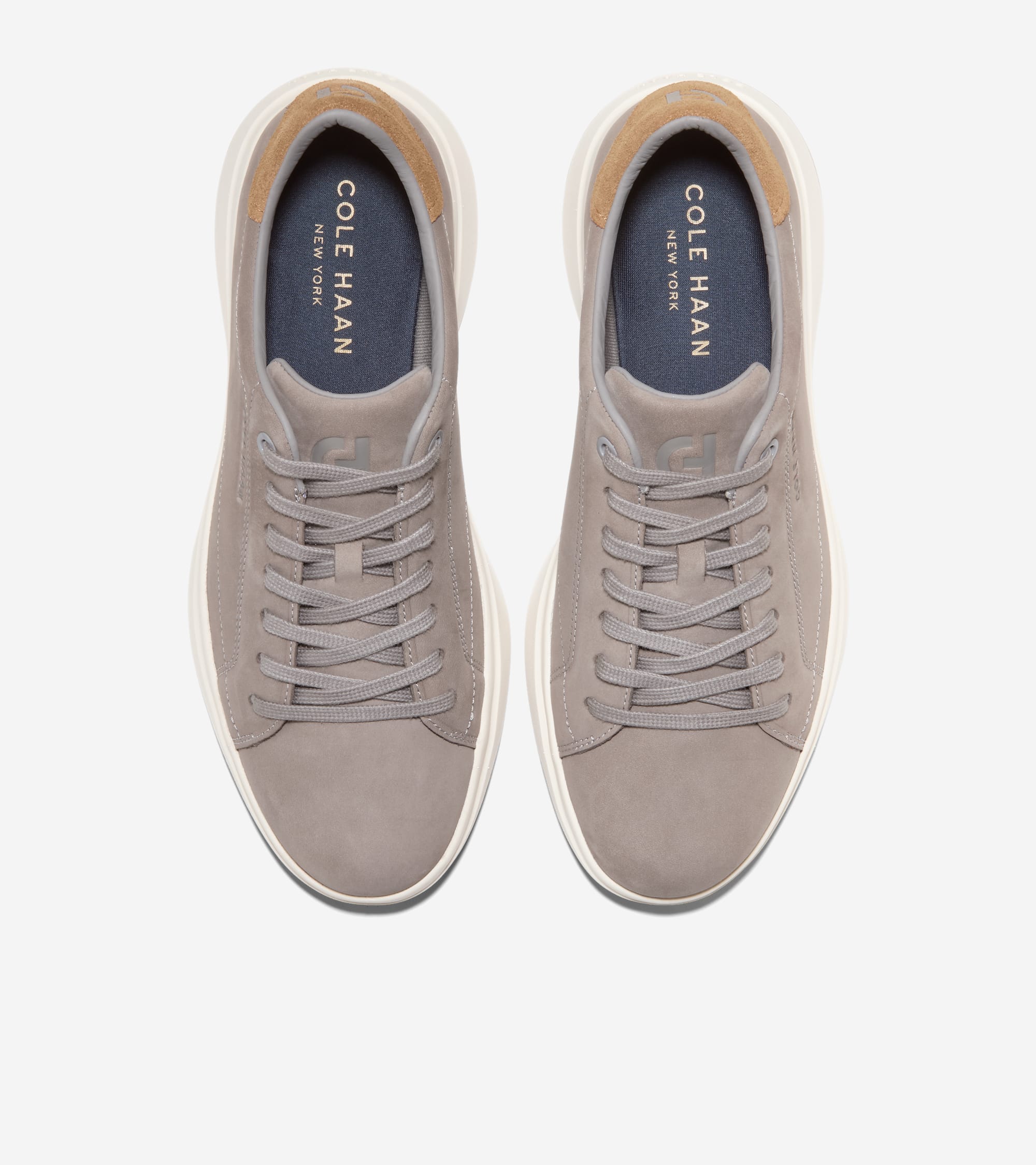 C42751:IRONSTONE NUBUCK / CH GOLDEN HONEY SUEDE / IVORY