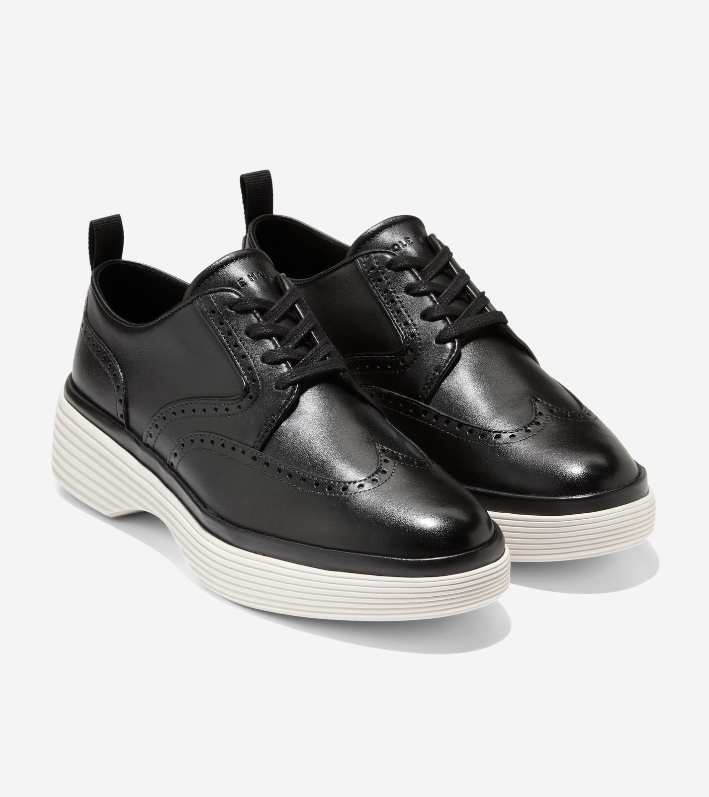 W33787:Women's ØriginalGrand City Platform Wingtip Oxfords
