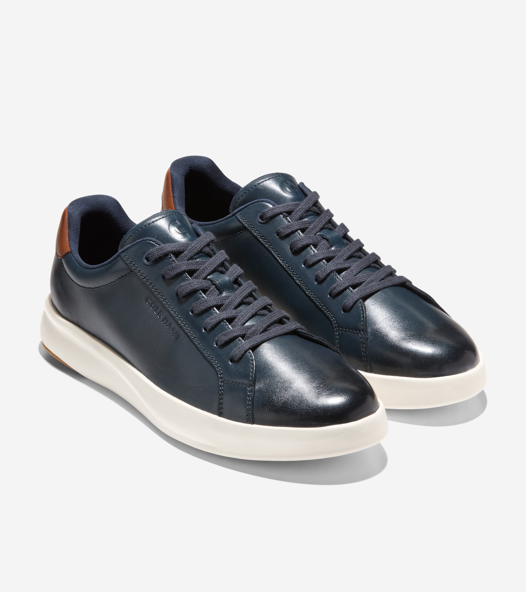 C42808:NAVY BLAZER / BRITISH TAN / IVORY