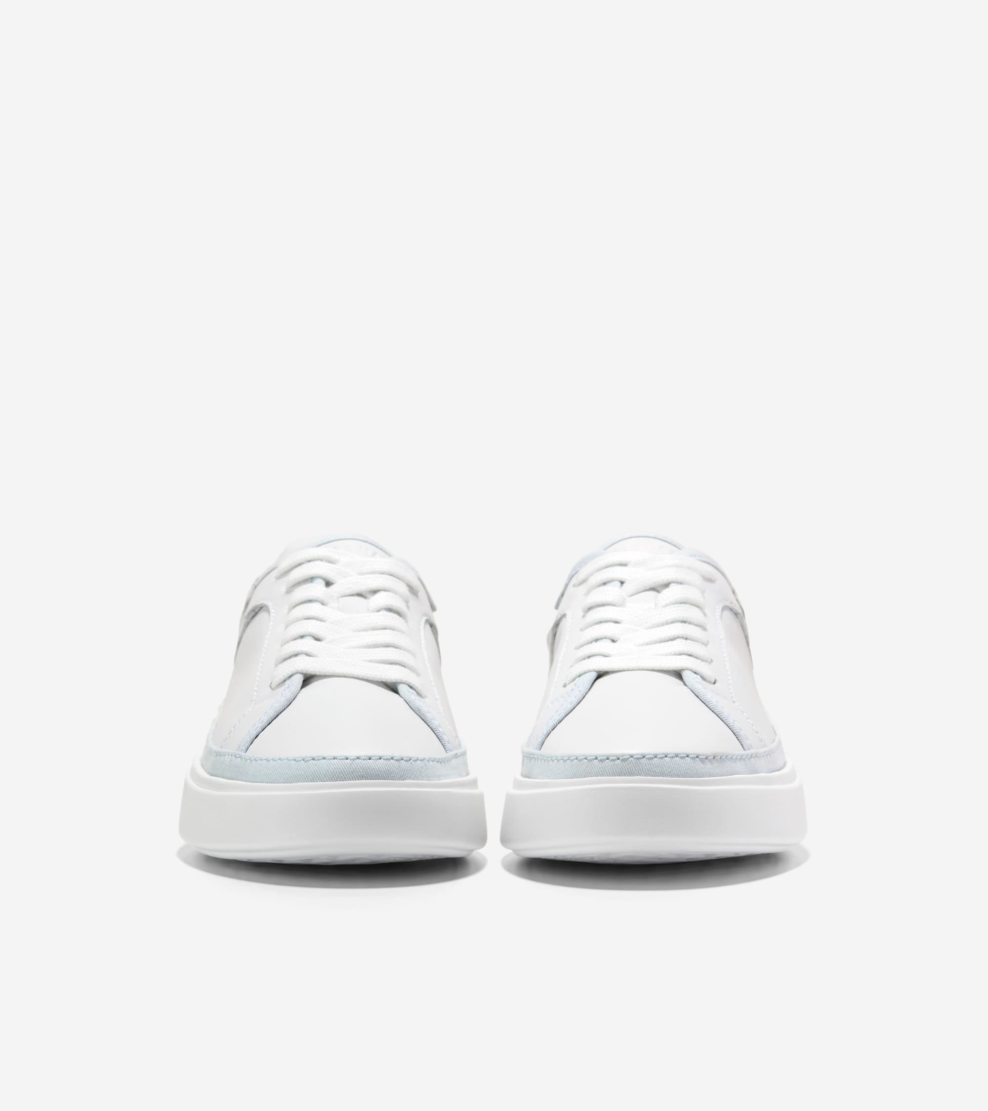 W37860:WHITE LEATHER / PROVINCIAL BLUE SUEDE / BALLAD BLUE