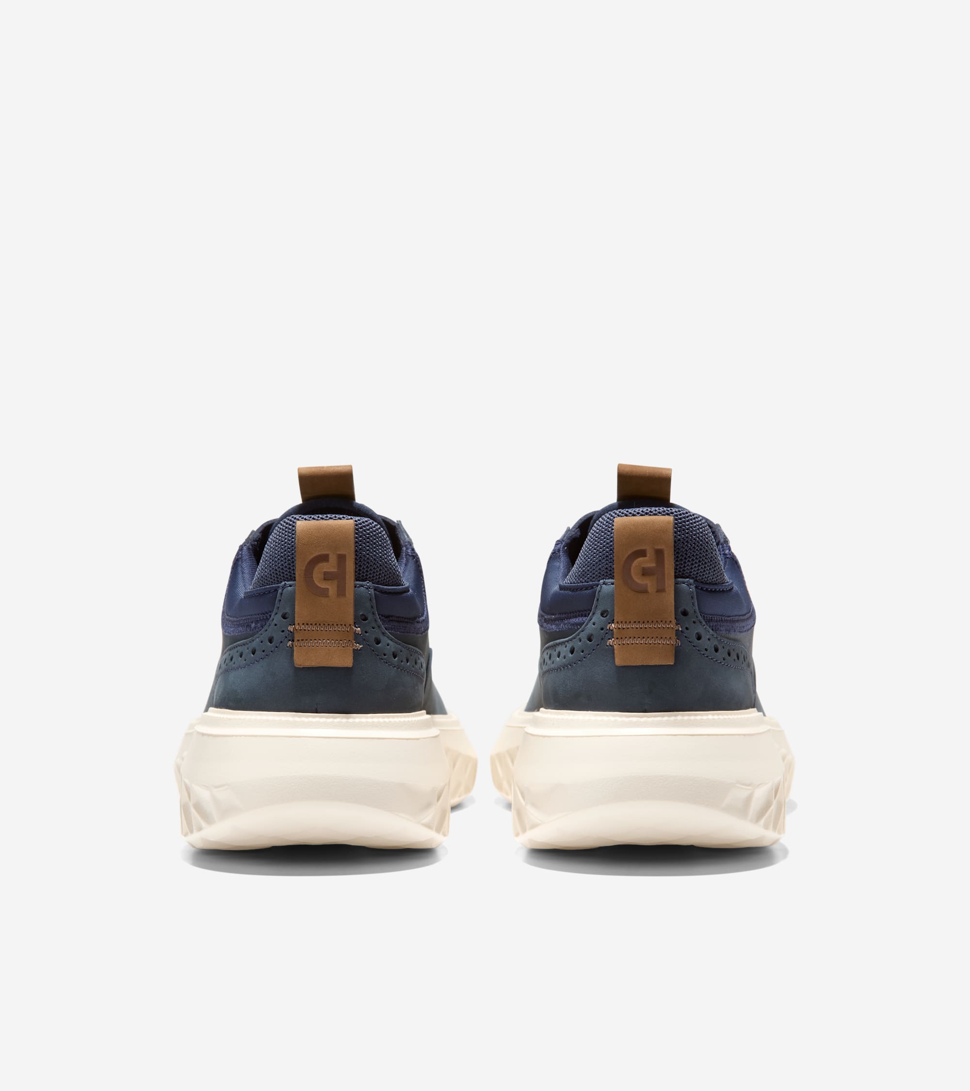 C43871:NAVY BLAZER NUBUCK / CH GOLDEN HONEY / IVORY