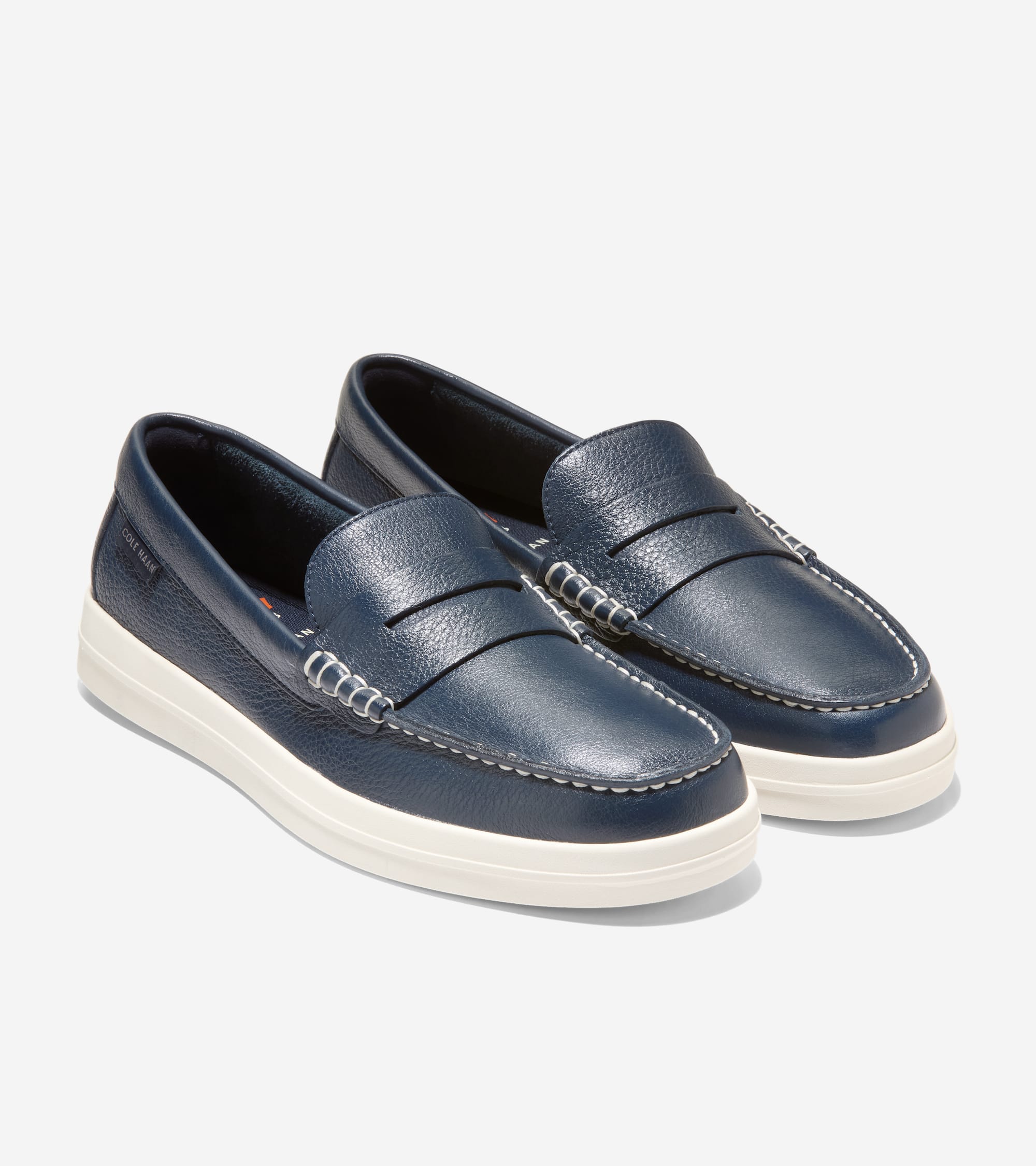 C43779:NAVY BLAZER / IVORY