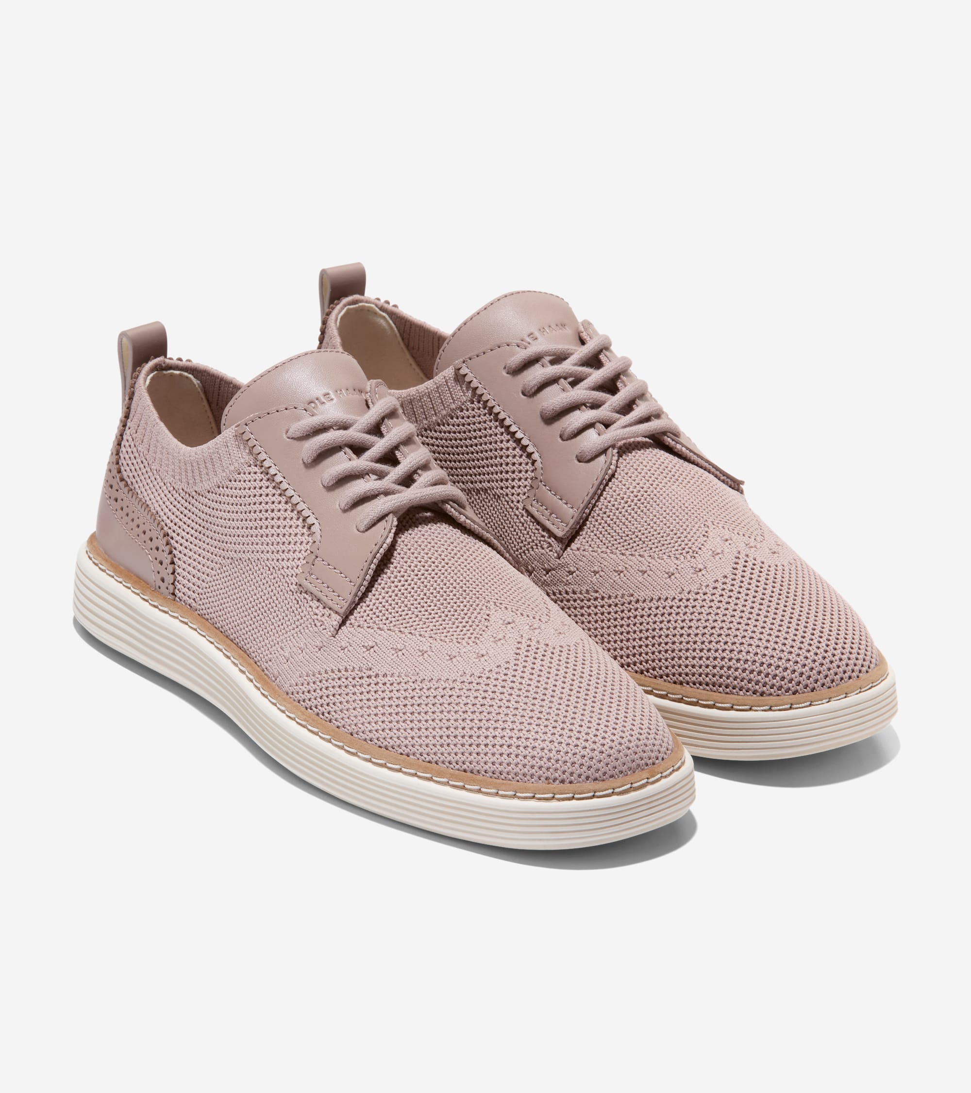 W33407:ETHEREA KNIT/LEATHER/IVORY