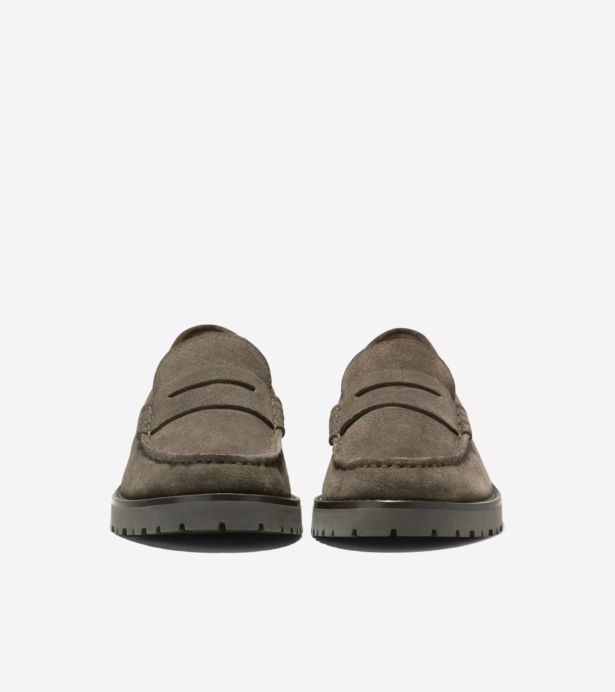 W37474:CH DEEP OLIVE SUEDE