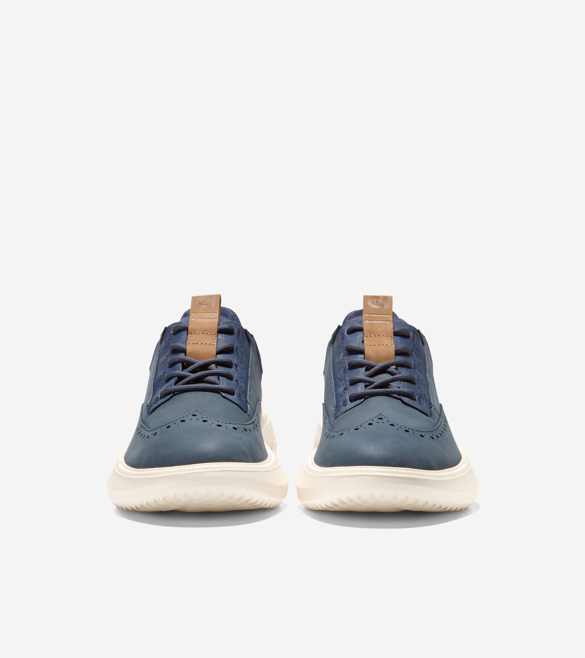 C43871:NAVY BLAZER NUBUCK / CH GOLDEN HONEY / IVORY
