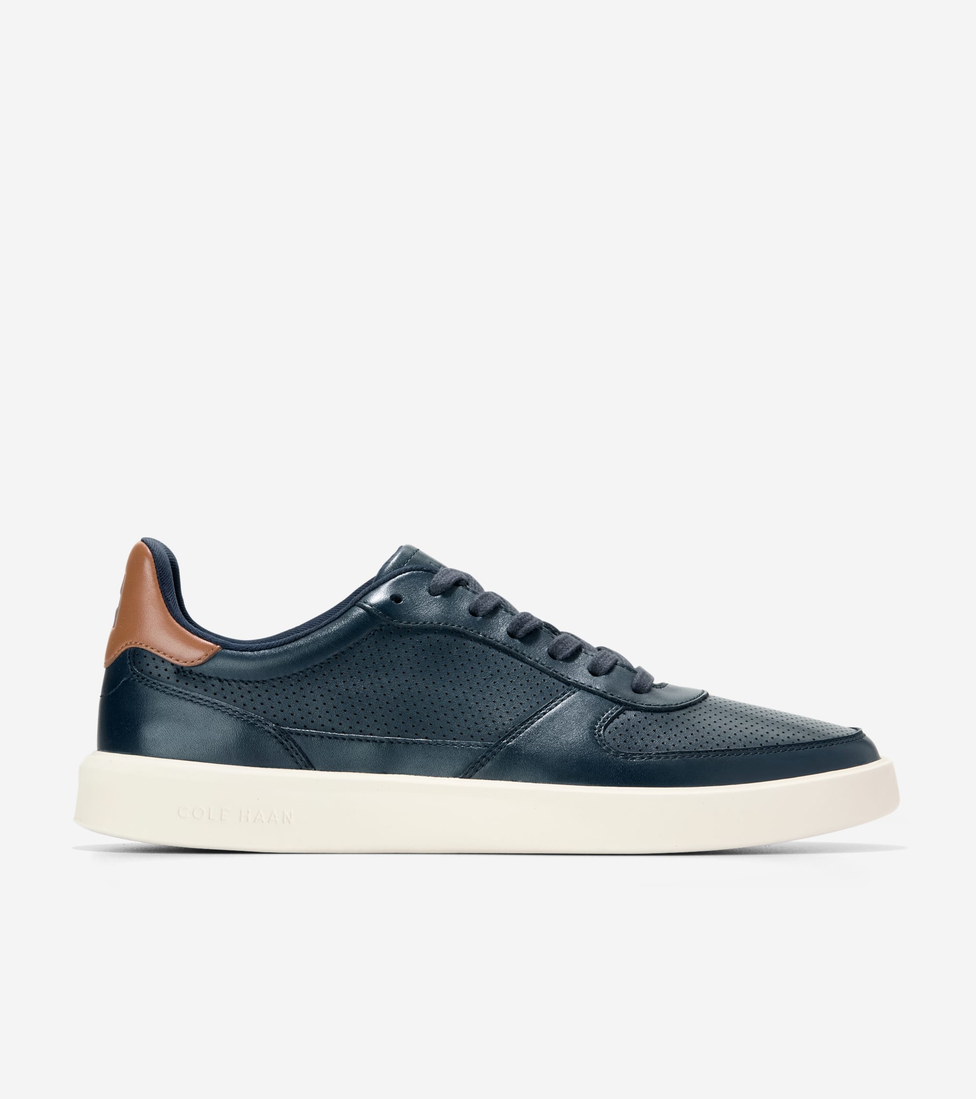 C40598:NAVY BLAZER / BRITISH TAN / IVORY