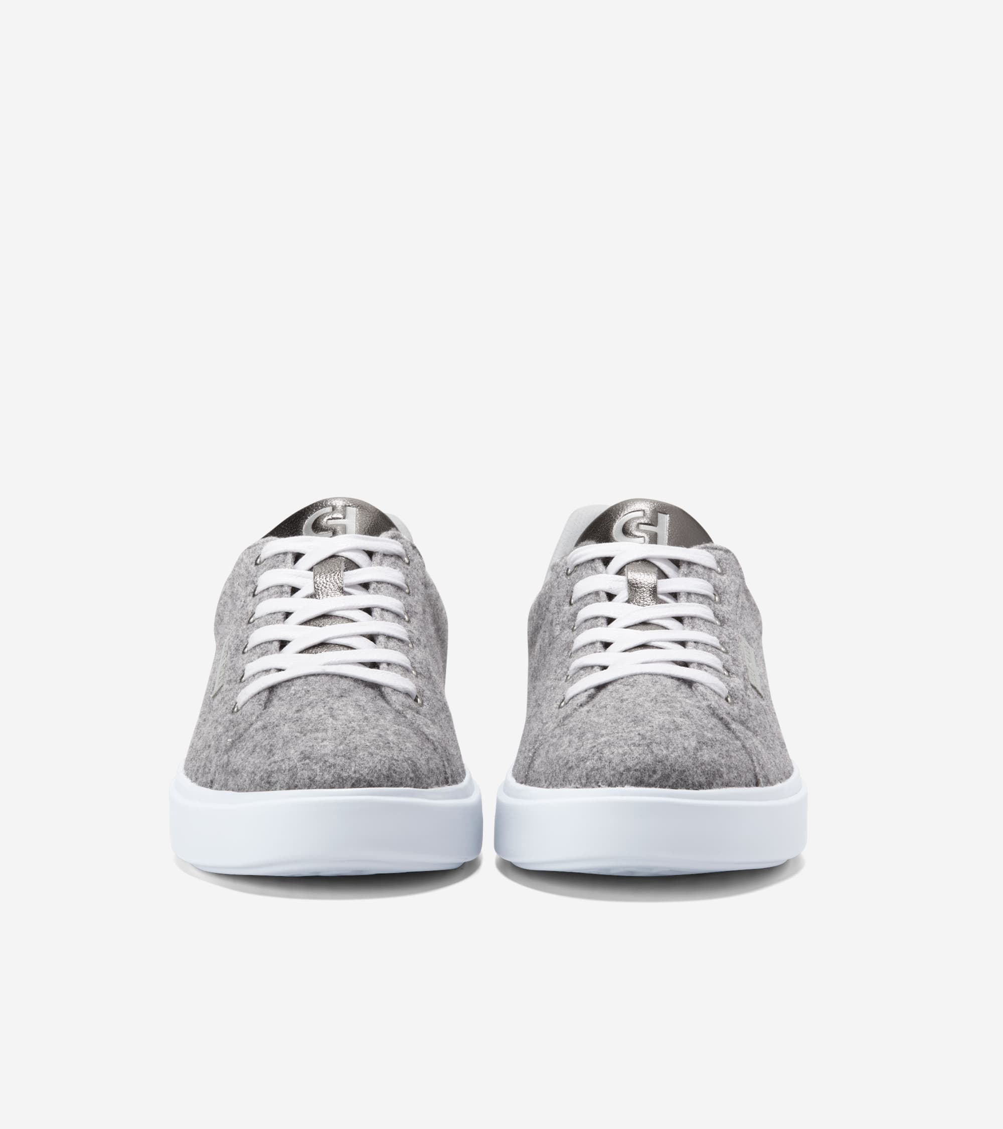 W29265:GREY WOOL/DK SILVER METALLIC/OPTIC WHITE