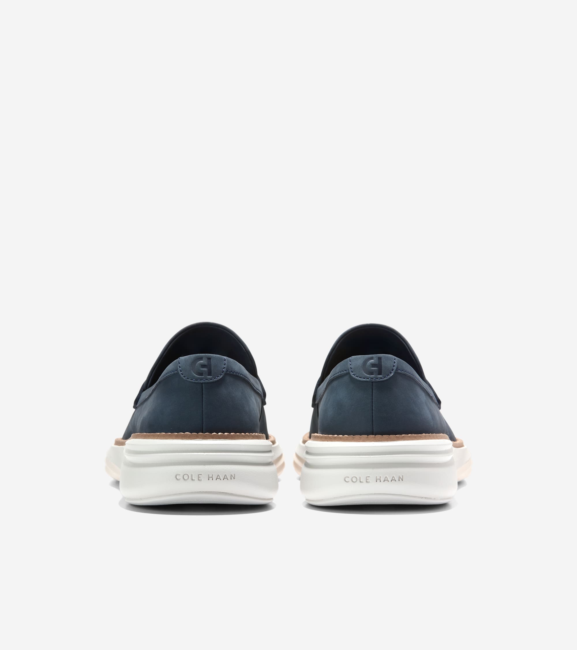 C43647:NAVY BLAZER NUBUCK / NATURAL / IVORY