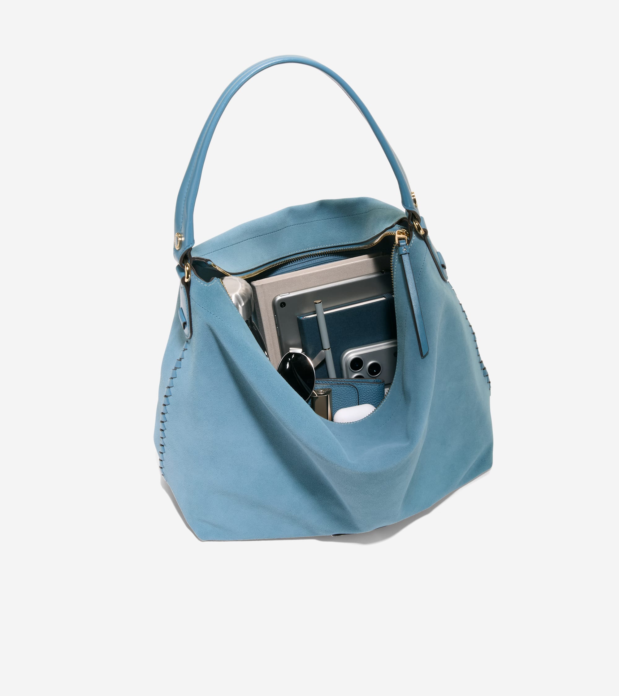 U08473:PROVINCIAL BLUE SUEDE:0000