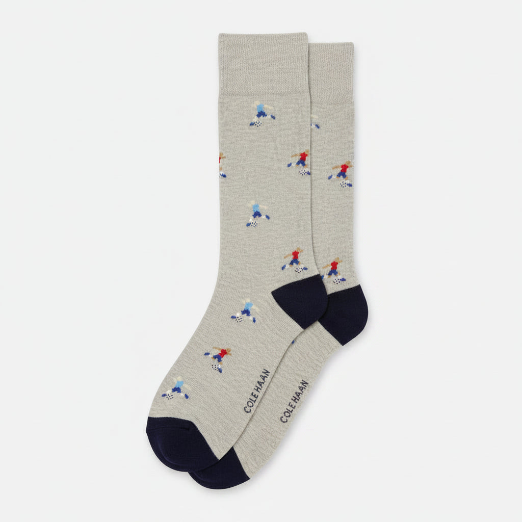 Men's Soccer Player Dress Crew Socks