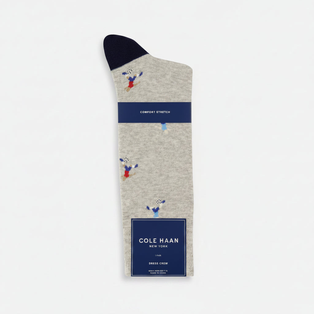 Men's Soccer Player Dress Crew Socks